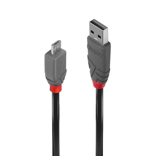 Cablu de date Lindy LY-36734, 3m, USB 2.0 Type A - MicroUSB