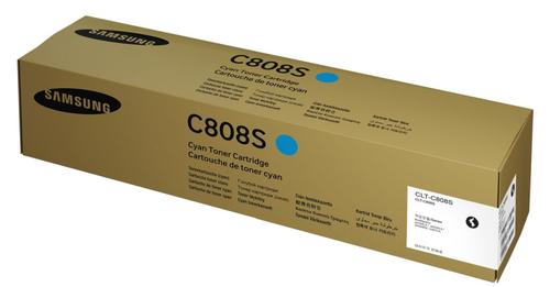Toner Samsung CLT-C808S, 20000 pagini (Cyan)