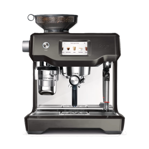 Espressor manual Sage the Oracle™ Touch SES990BST4EEU1, 2400 W, 9 bar, Rezervor apa 2.5 l, Rasnita incorporata cu 45 setari, Portafiltru 58mm (Negru/Inox)