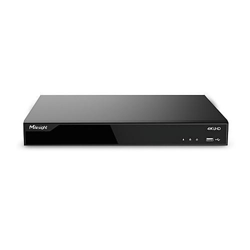 NVR Milesight Seria 5000 MS-N5016-NPE, 16 canale, 8MP, 16 PoE, 2x SATA