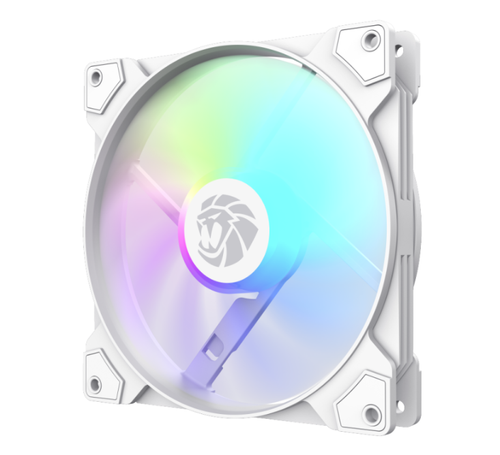 Ventilator Gamemax FN14A-S5, iluminare aRGB, 140mm (Alb)