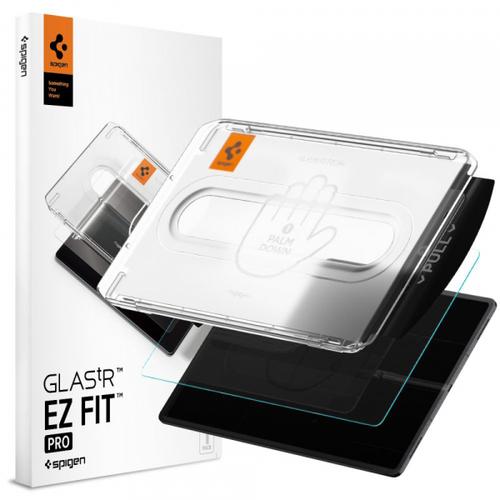 Folie de protectie Ecran  Spigen GlastR EZ FIT Pro pentru Samsung Galaxy Tab S11 Ultra, Sticla Securizata, Full Glue