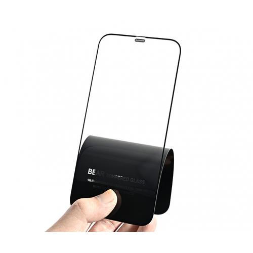 Folie de protectie Ecran Privacy Bear pentru Apple iPhone Air, Sticla Securizata, Full Glue