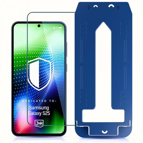 Folie de protectie Ecran 3MK Hardy Ultra pentru Samsung Galaxy S25 S931, Sticla Securizata, Full Glue