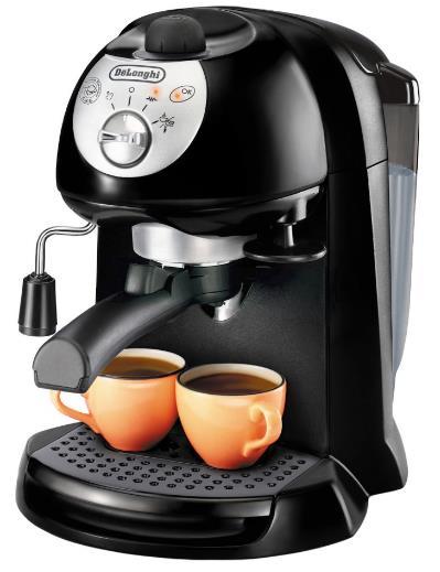 Espressor cu pompa DeLonghi EC 201.CD.B, 1050W, 1.4l, 15bar (Negru)