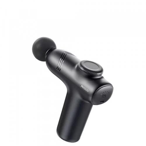 Aparat de Masaj Yesido MG01, 5 trepte putere, Autonomie 180 minute, 1500 mAh (Negru)