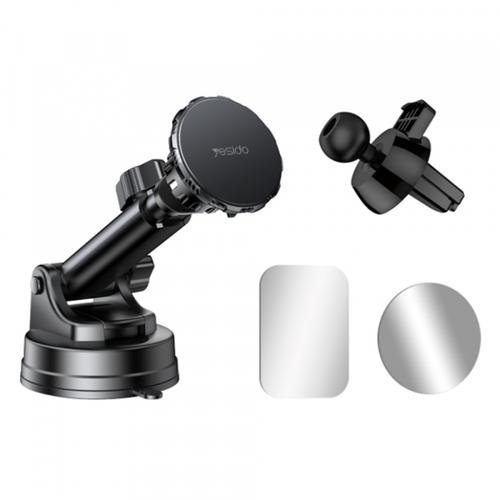 Suport Auto Magnetic Yesido C160, Universal (Negru)
