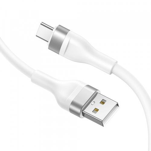 Cablu Date/Incarcare Lito LD02C, USB-A - USB-C, 18W, 1.2m (Alb)