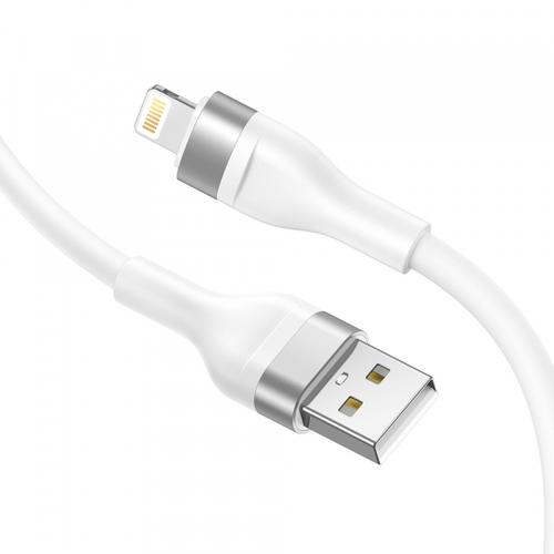 Cablu Date/Incarcare Lito LD02L, USB-A - Lightning, 18W, 1.2m