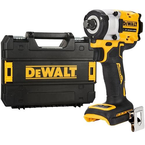 Masina de insurubat cu impact DeWalt DCF921NT-XJ, 2500 rpm, 406 Nm, 18 V, valiza, fara acumulator li-ion (Galben/Negru)