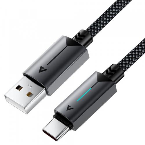 Cablu de Date si Incarcare USB-A - USB-C Acefast C19-04, 18W, 1.2m (Negru)