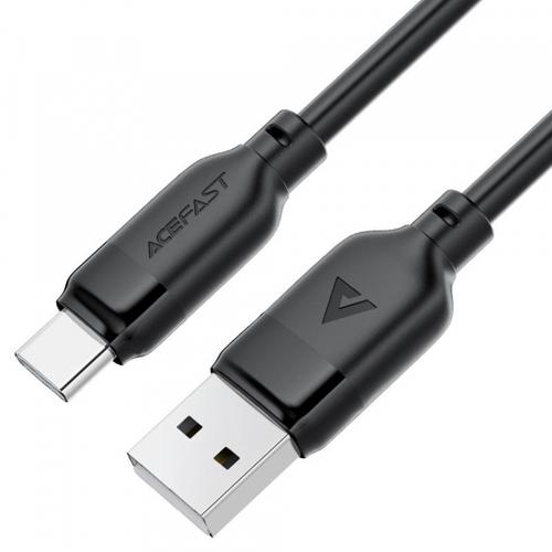 Cablu de Date si Incarcare USB-A - USB-C Acefast C16-04, 18W, 1.2m (Negru)