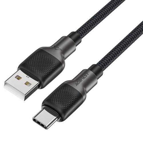 Cablu De Date si Incarcare USB-A - USB-C Acefast C10-04, 18W, 1.2m (Negru)