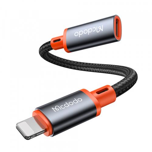 Adaptor Date/Incarcare McDodo CA-1440, USB-C - Lightning (Negru)