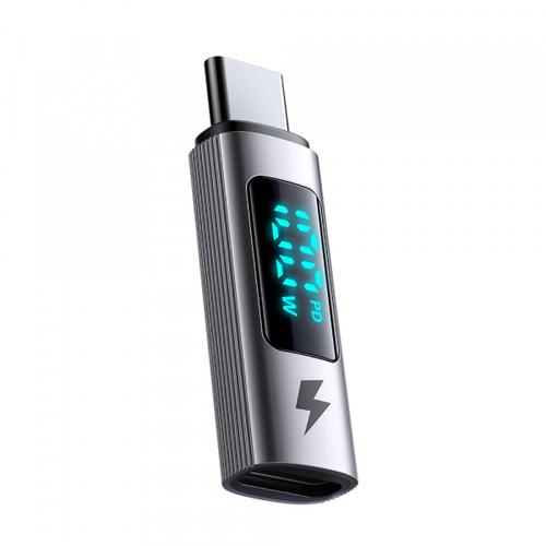 Adaptor Date/Incarcare McDodo OT-6090 Wales Display, USB-C - USB-C (Negru)