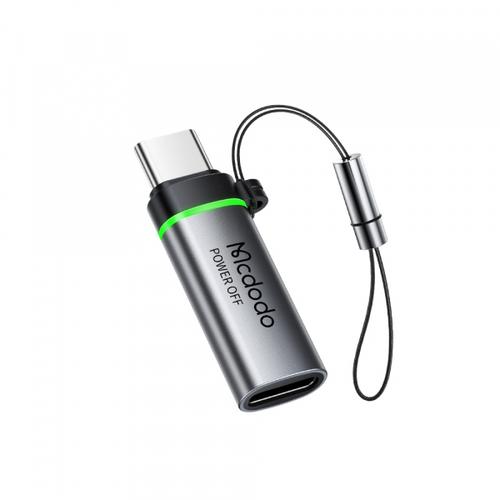 Adaptor Date/Incarcare McDodo OT-6010 Power Off, Lightning - USB-C (Negru)