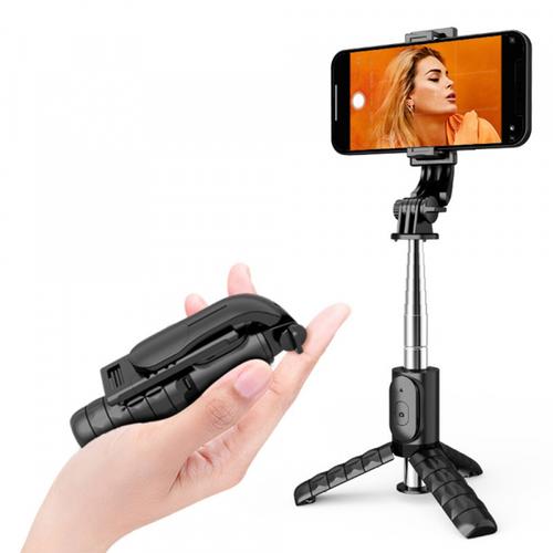 Selfie Stick Bluetooth Techsuit Q11, Universal (Negru)