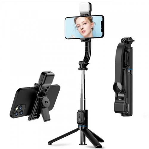 Selfie Stick Bluetooth Techsuit C01s, Universal (Negru)