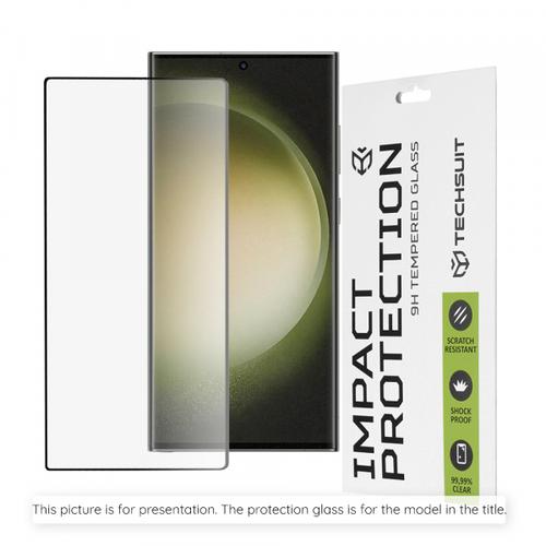 Folie de protectie Ecran  Techsuit pentru Oppo Reno15 Pro Max, Sticla Securizata, Full Glue, 111D, Neagra