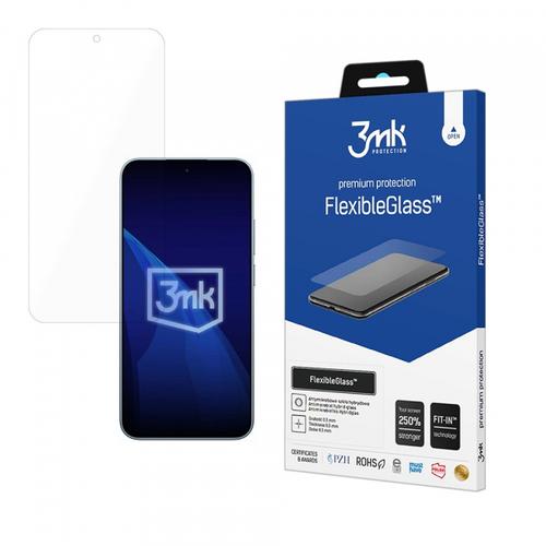 Folie de protectie Ecran 3MK FlexibleGlass pentru Xiaomi Redmi Note 15 Pro 5G, Sticla Flexibila, Full Glue, Transparenta