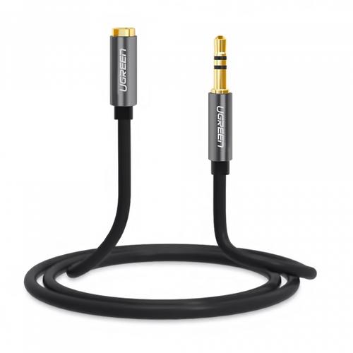 Adaptor Audio 3.5mm - 3.5mm UGREEN AV118, 1m, Negru