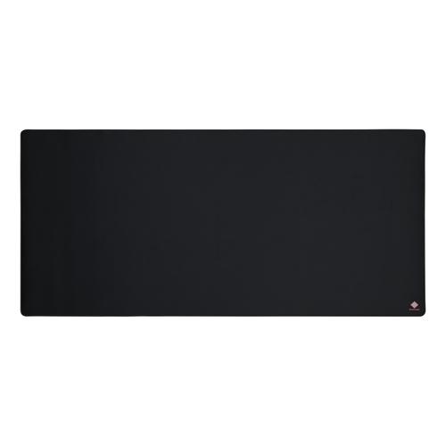 Mousepad de gaming DELTACO GAMING XXL, 1200x600x4mm, margini cusute, suprafata de panza (Negru)