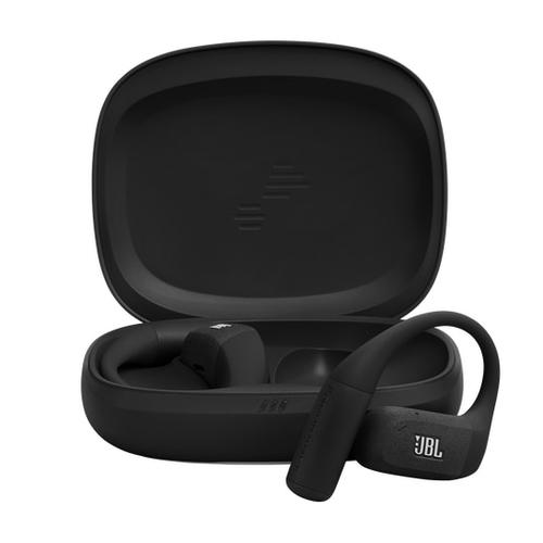 Casti alergare open-ear JBL Endurance Zone, True Wireless, IP68, 4 microfoane, Redare pana la 32 ore, Bluetooth 5.3, Negru