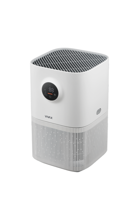 Purificator de aer VIVAX AP-250M W AERIS Compact, HEPA 13 cu carbon activ, ionizare plasma, PM2.5 (Alb)