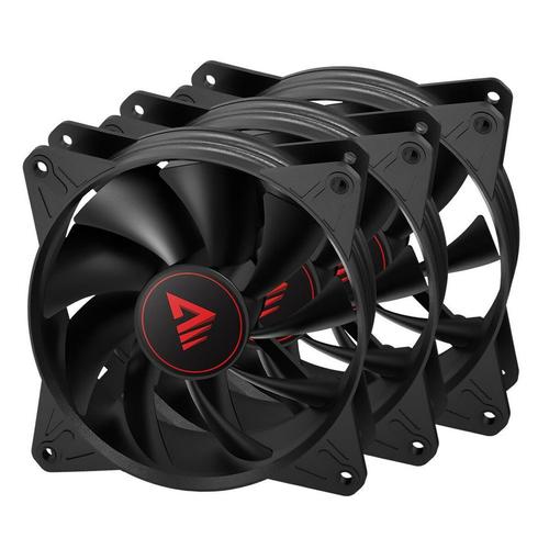 Ventilator Savio Blade, 3 x 120mm, 1800rpm (Negru)