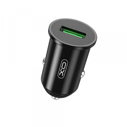 Incarcator auto XO Design CC35, 18W, 1 x USB-A (Negru)
