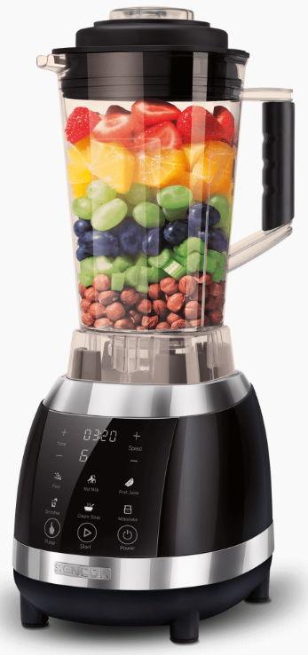 Blender Sencor SBU 7730BK Nutri Smart, 1800 W, 2 L (Negru)