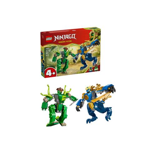 LEGO® Ninjago - Robotul dragon al lui Jay in lupta 71853, 107 piese