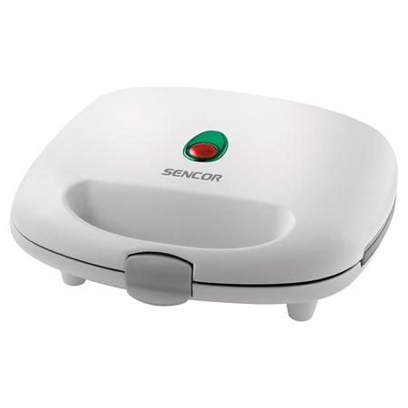 Sandwich maker SENCOR SSM3100, 700W, Control automat al temperaturii (Alb)