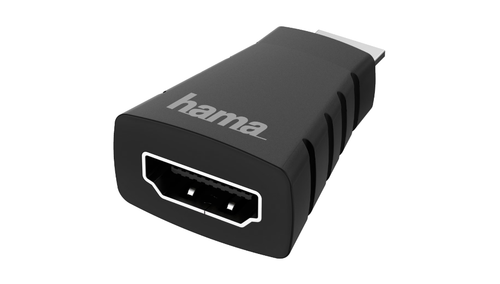 Adaptor Hama 200347, HDMI - miniHDMI Ultra-HD, 4K (Negru)
