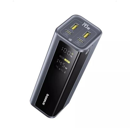 Acumulator extern Baseus EnerGeek GP12 20.800 mAh, 145W, 2x USB-C, 2x USB-A (Gri)