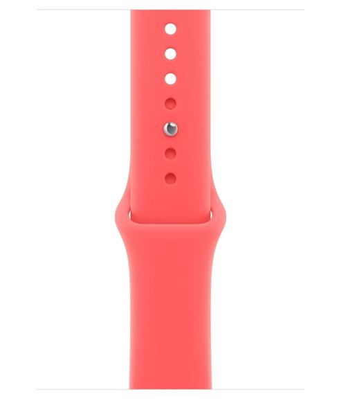 Curea Smartwatch Apple MHYH4ZM/A pentru Watch 46mm, Sport Band, S/M (Roz)