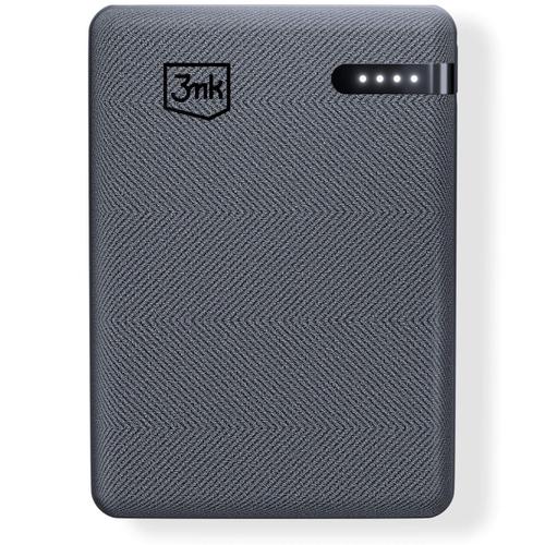 Baterie Externa 3MK Pocket, 5000mAh, 12W, 1 x USB-C, Gri
