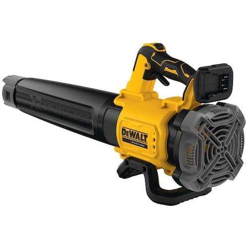Suflanta pentru frunze pe acumulator DeWALT DCMBL562N, 18V XR, motor fara perii, viteza maxima aer 200 km/h, nivel zgomot redus, fara incarcator si acumulator in setul de livrare