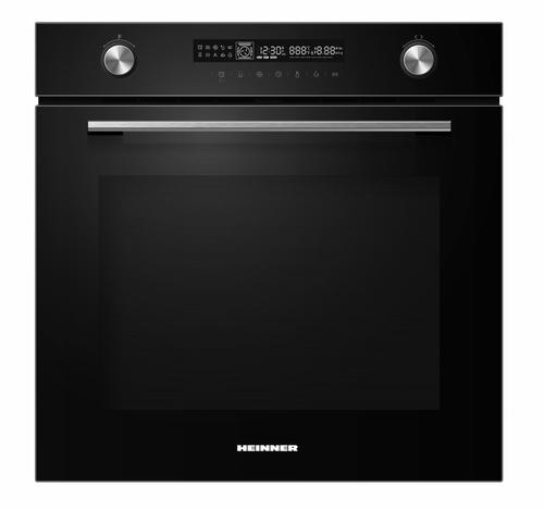 Cuptor incorporabil HEINNER HBO-M7212GCDRP-GBK, 72 l, Clasa A+, 12 functii, Grill, Display touch, Grill, Functie Turbo, 60 cm (Negru)
