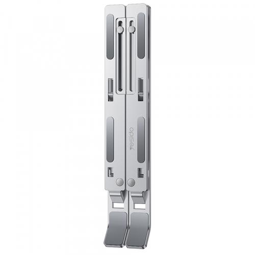 Suport Yesido LP07 pentru laptop 13inch - 20inch, aluminiu, Argintiu