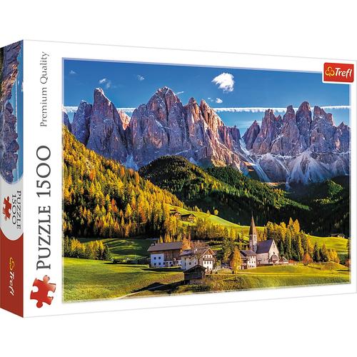 Puzzle 1500 piese - TREFL Muntii Dolomiti