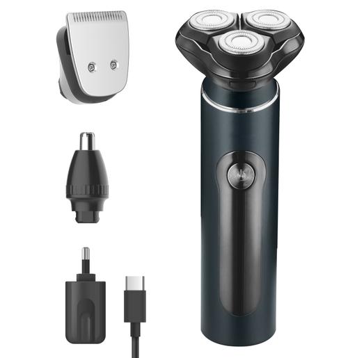 Aparat de ras electric Adler AD 2940, Autonomie 60 minute, USB, Husa (Negru)