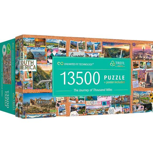 Puzzle Trefl din 13500 de piese - Calatorie indepartata