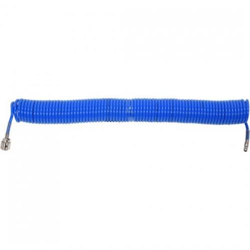 Furtun de aer comprimat YATO YT-24203, spiralat, 5.5 x 8mm, 15m
