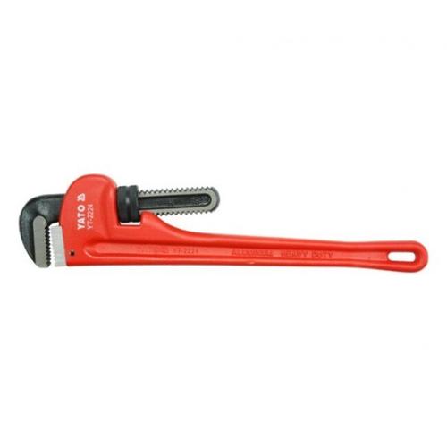 Cheie reglabila pentru tevi Yato YT-2224, Maner Aluminiu, 450mm