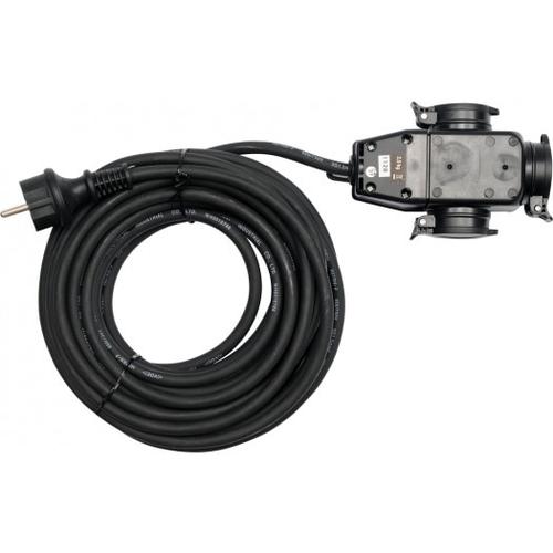 Prelungitor cauciucat Yato 10 m, 230 V