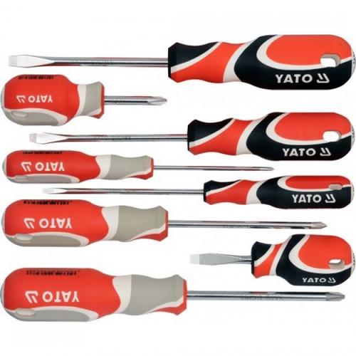 Set Surubelnite Lacatuserie  Yato YT-2670, 8 piese