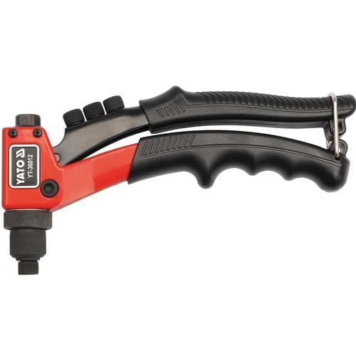 Cleste popnituri cu cap rotativ Yato YT-36012, 2.4 x 3.2mm, 4.0 x 4.8mm, CR-Mo