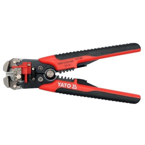Cleste de sertizat si decablator Yato YT-2278, dimensiuni 0.5-6mm, 210mm