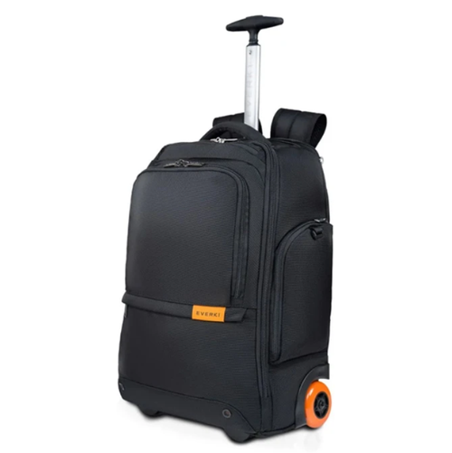 Rucsac Laptop 16″ Everki Wheeled 123, Polyester, Negru
